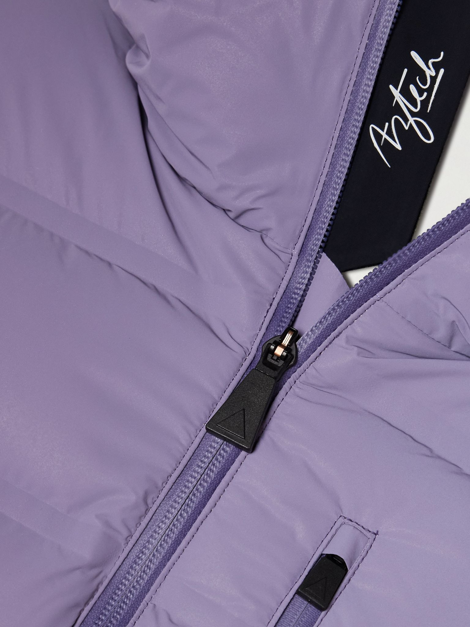 Nuke hooded down ski jacket Purple - 5
