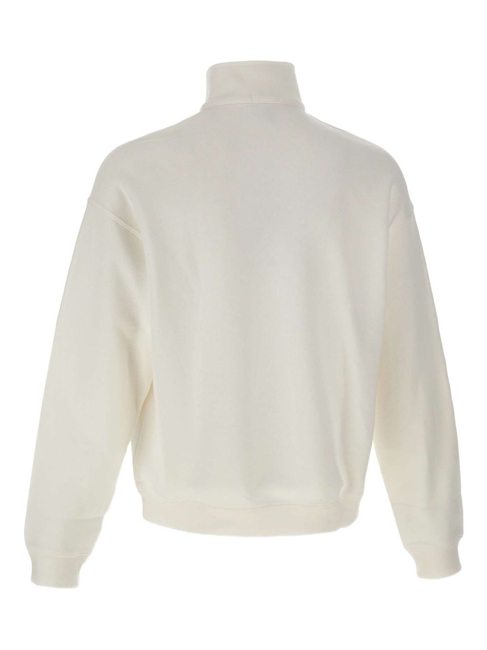 half-zip embroidered sweatshirt - 3