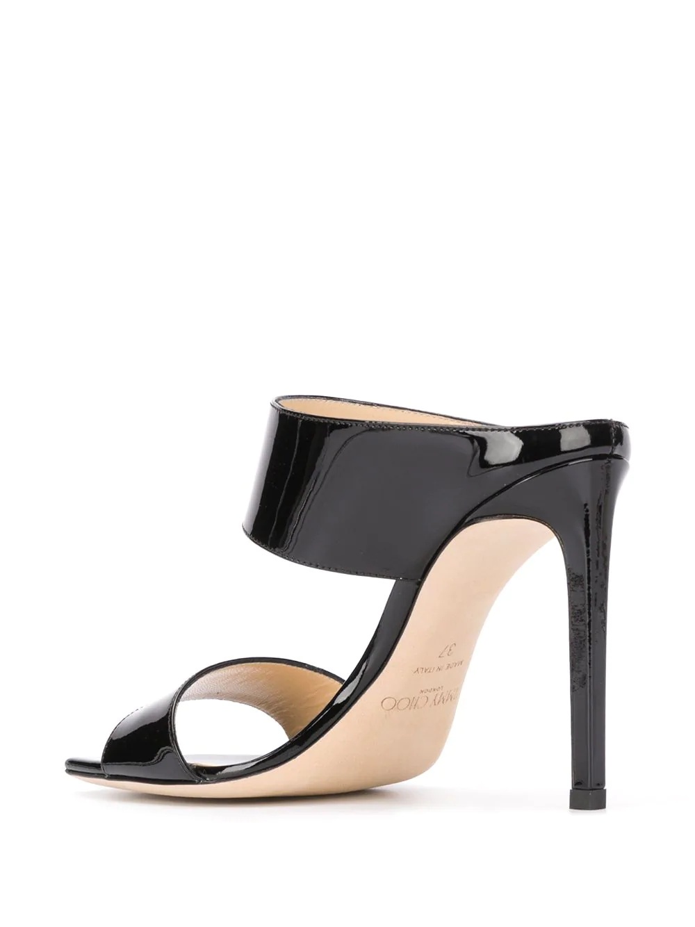 Hira 85mm patent-leather mules - 3