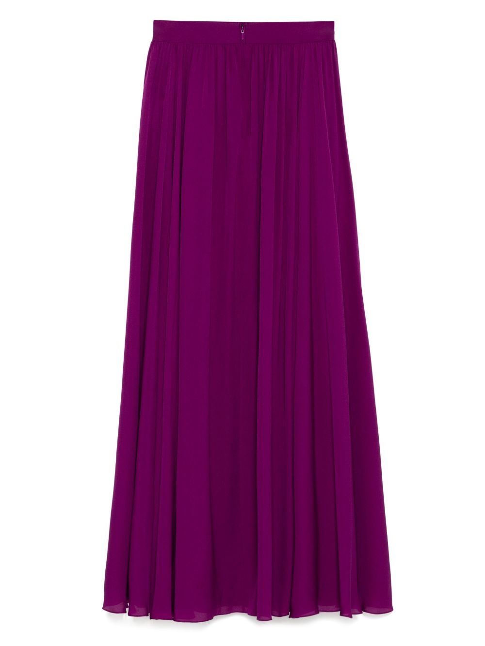 silk maxi skirt - 2