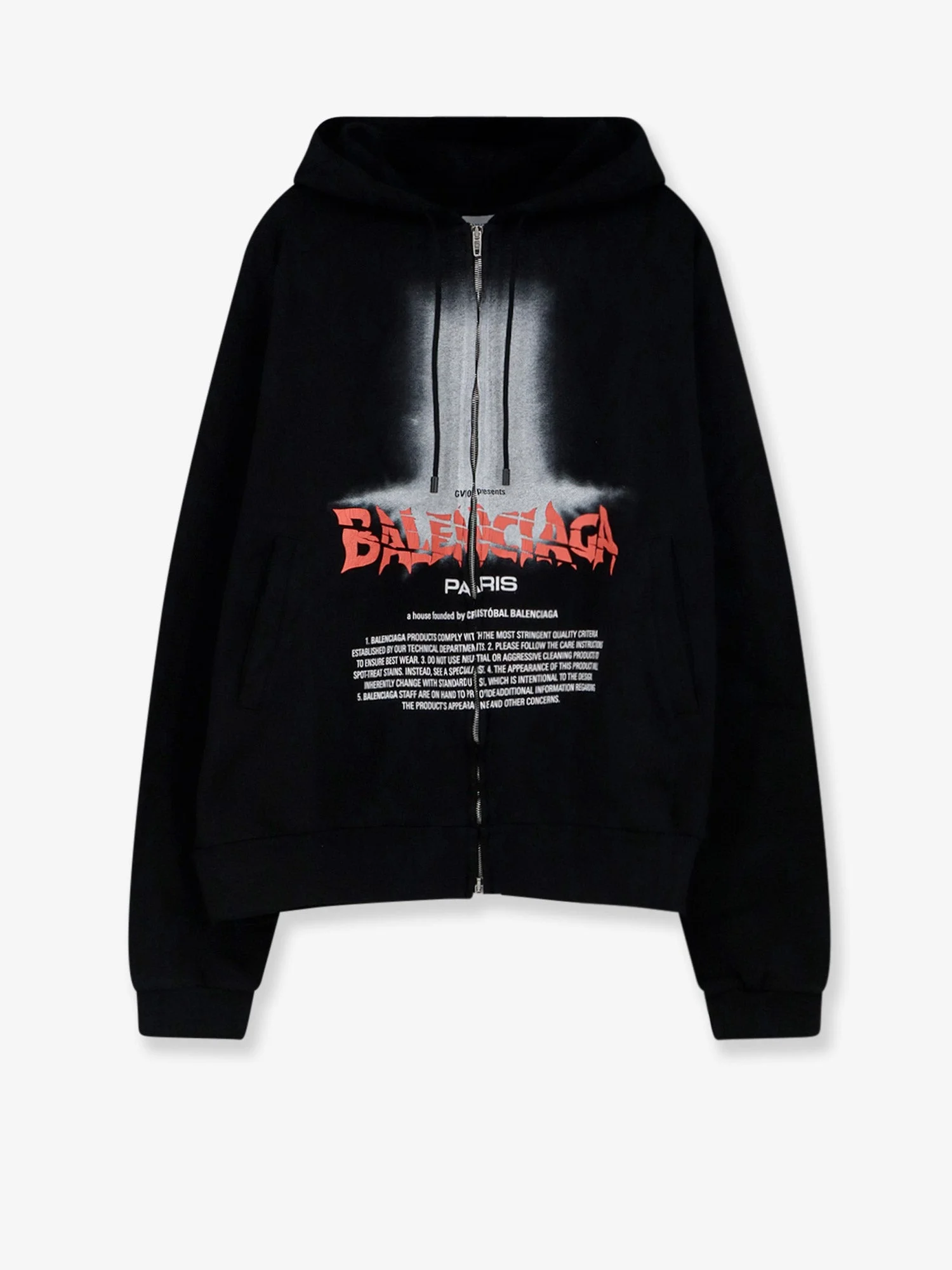 Balenciaga The Door Cotton Sweatshirt - 1