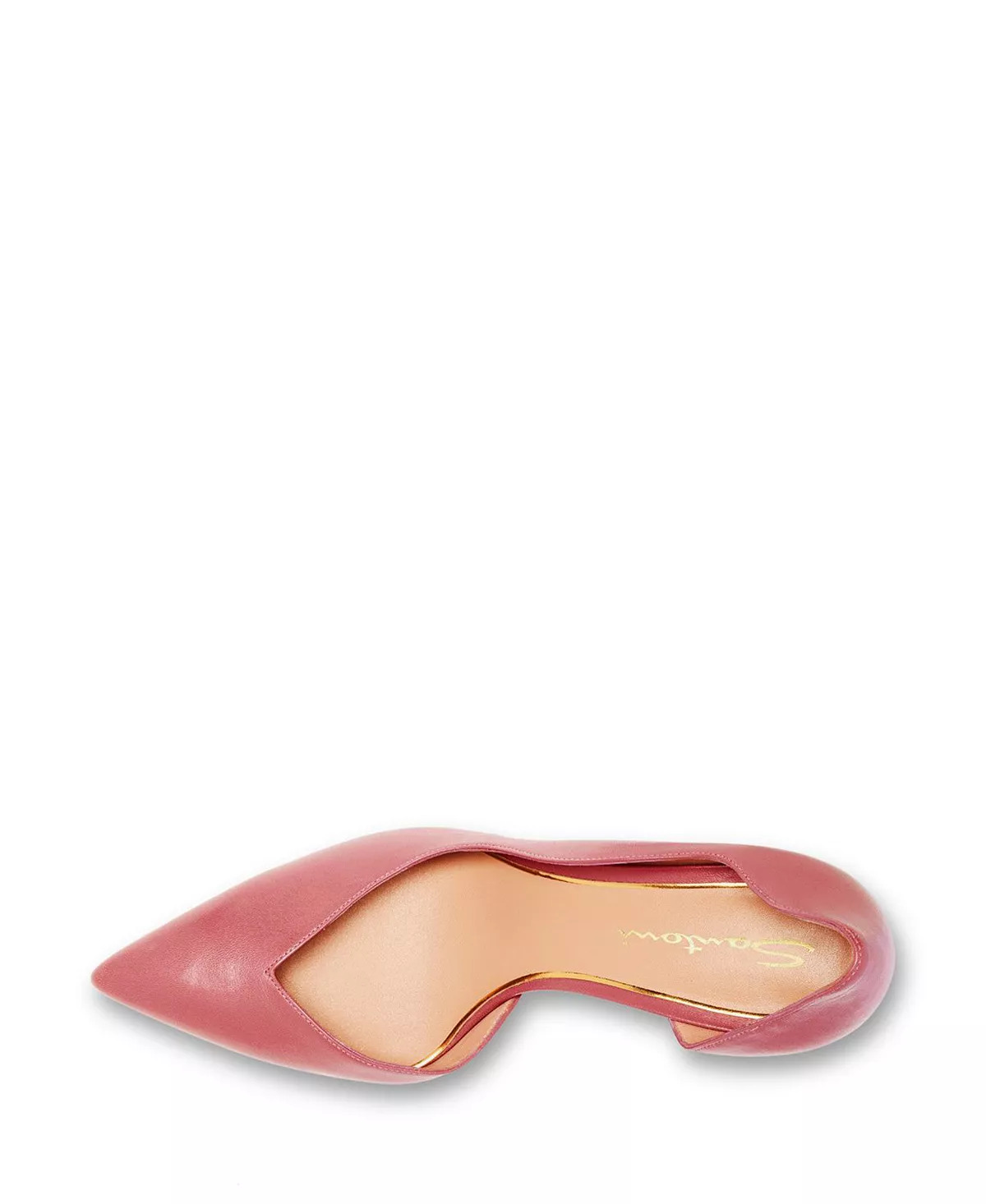 Women's Leather High-Heel Pump - 3