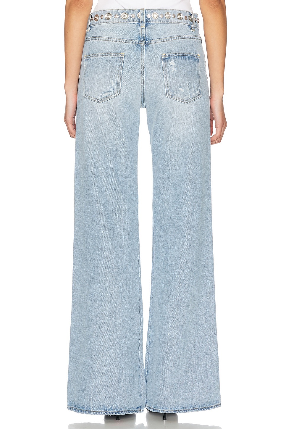 Studded Wide Leg - 4