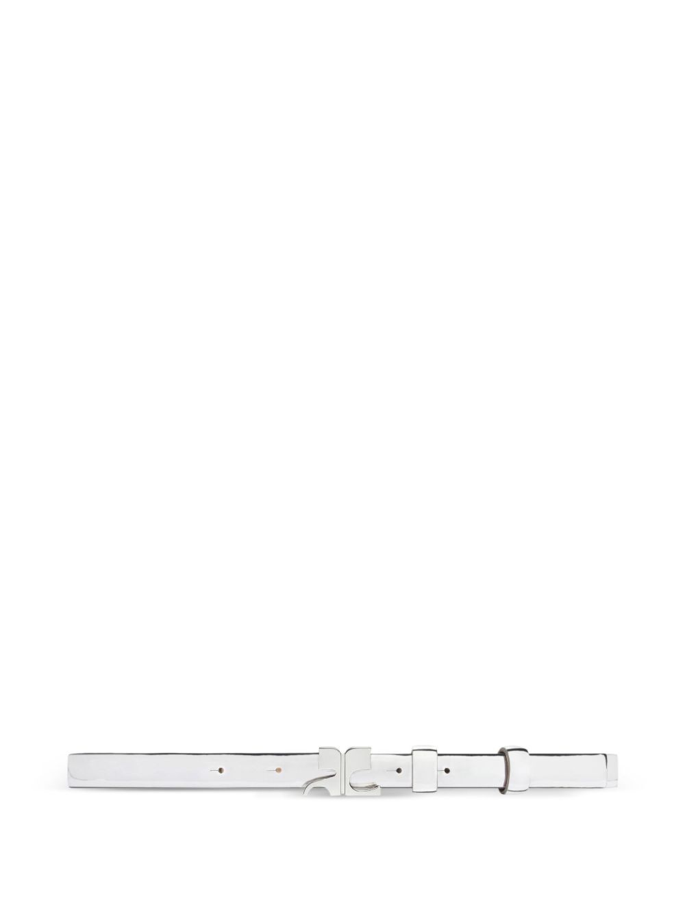 Mirror reversible leather belt - 2