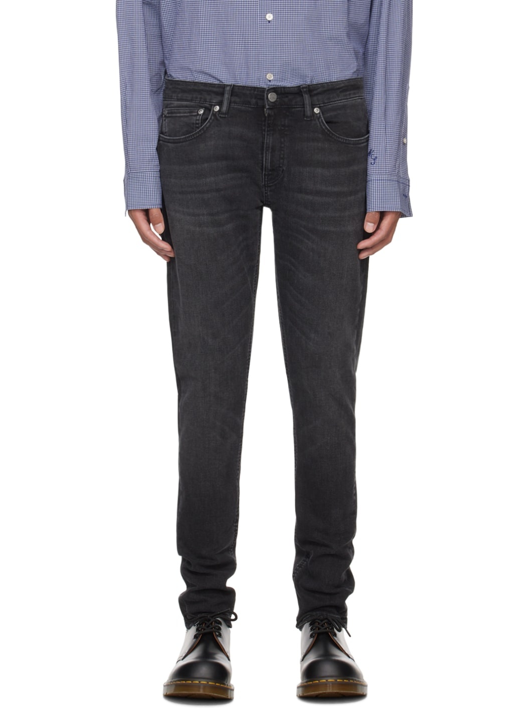 Black Skinny Lin Jeans - 1