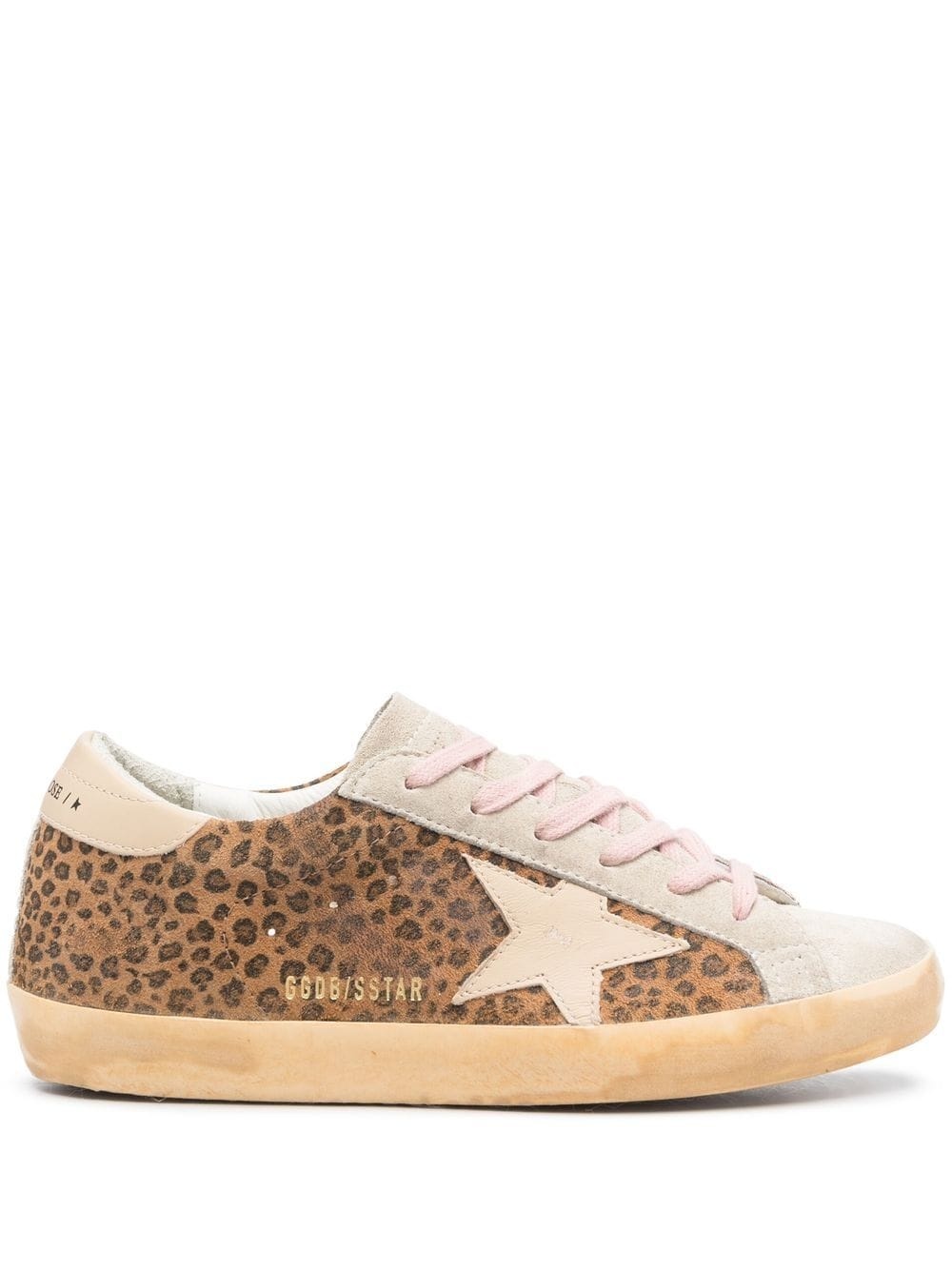 Super-Star leopard-print low-top sneakers - 1