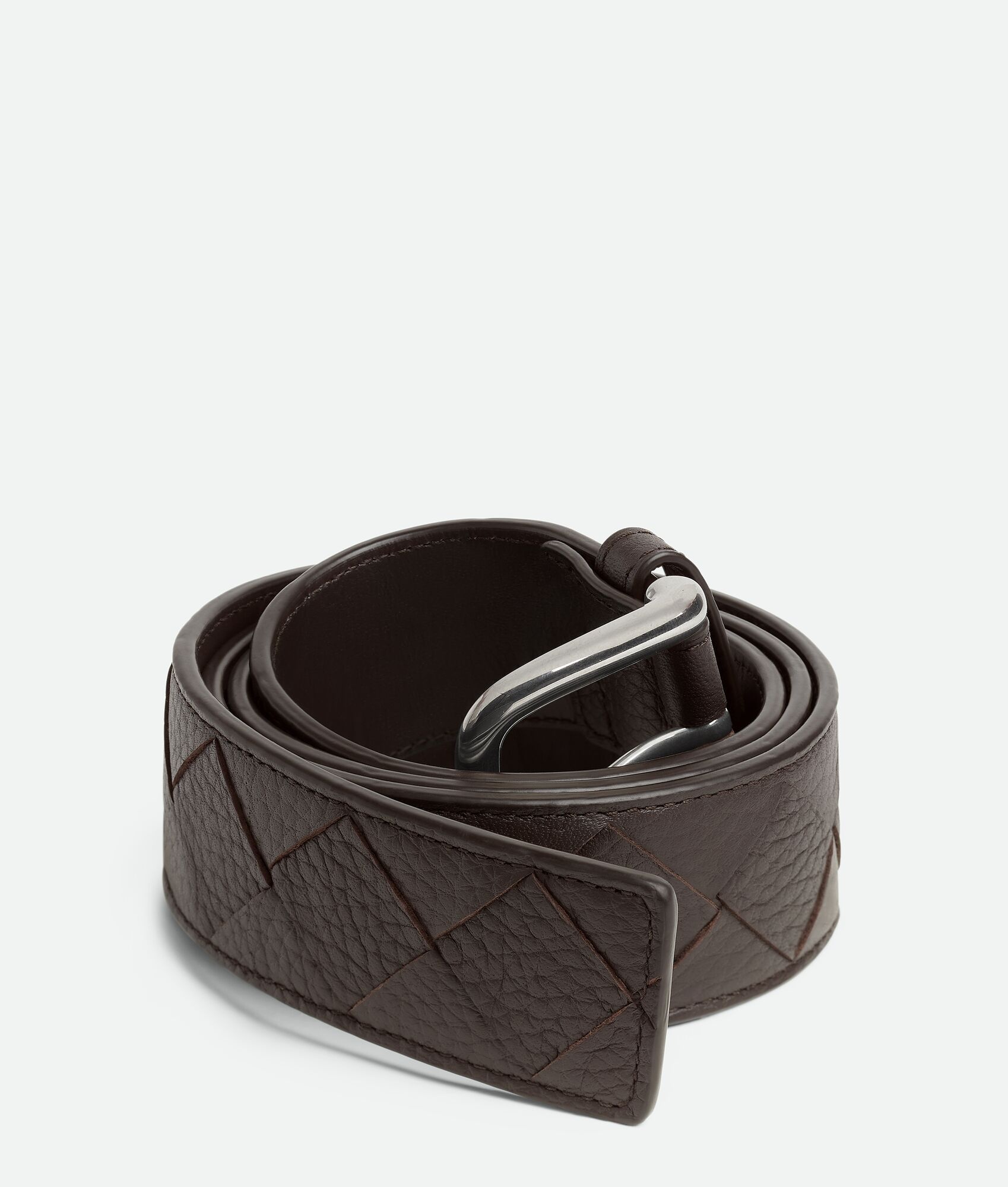 Intrecciato Taurillon Belt - 3