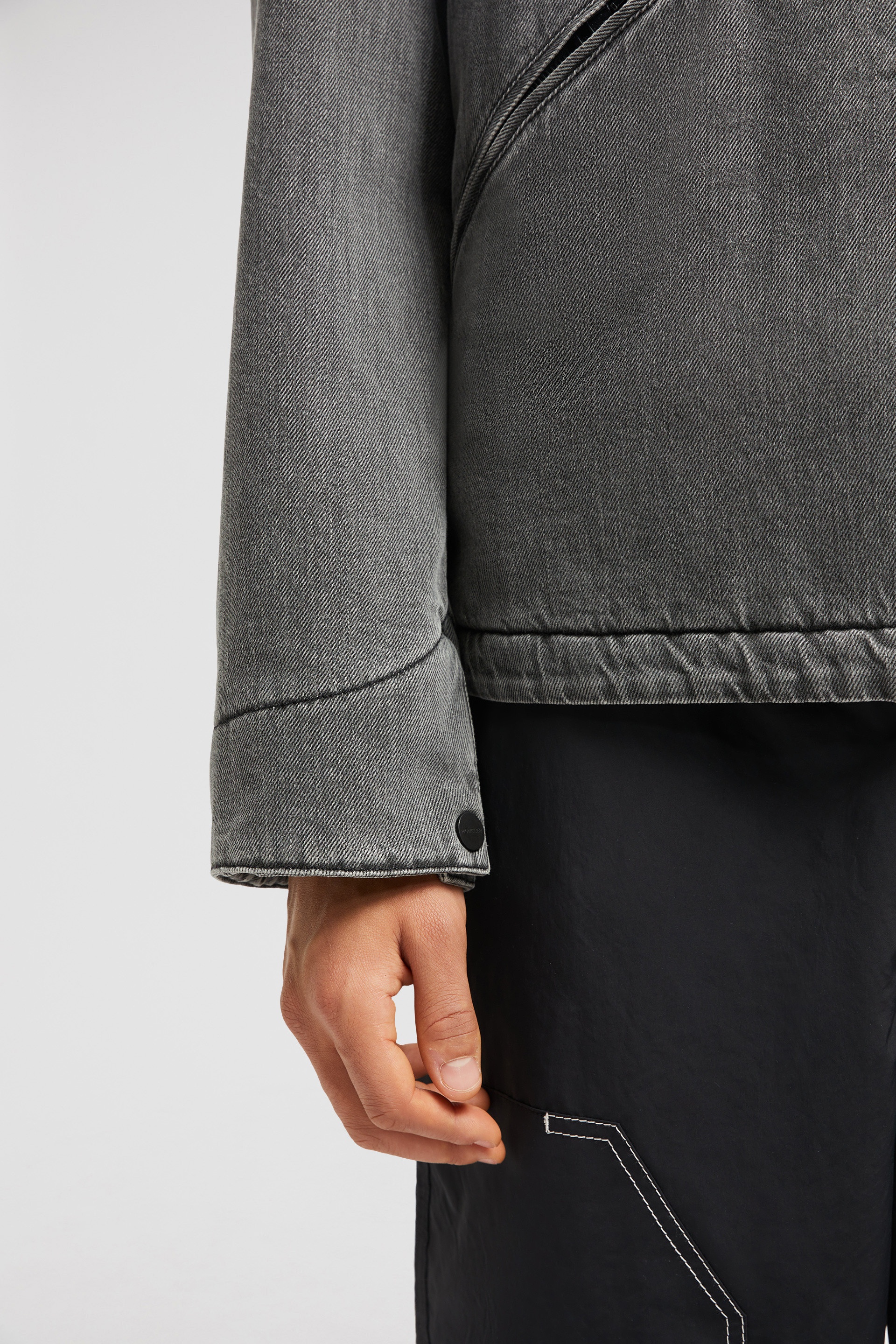 Acate Padded Denim Shirt Jacket - 7