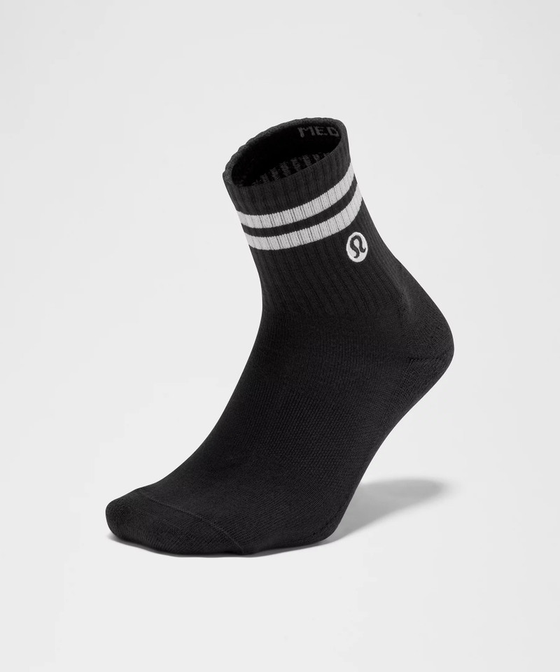 Unisex Daily Essential Quarter Socks *Stripe 3