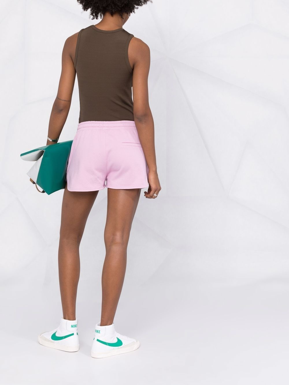 Mifikiae drawstring track shorts - 11