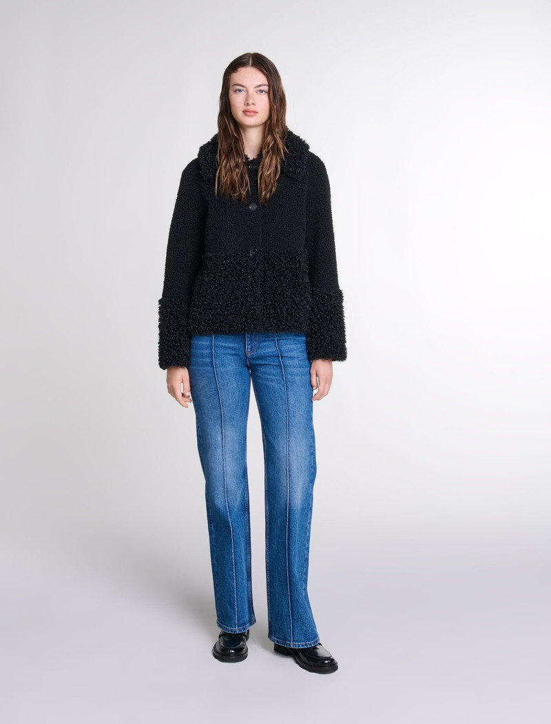 maje Curly jacket outlook