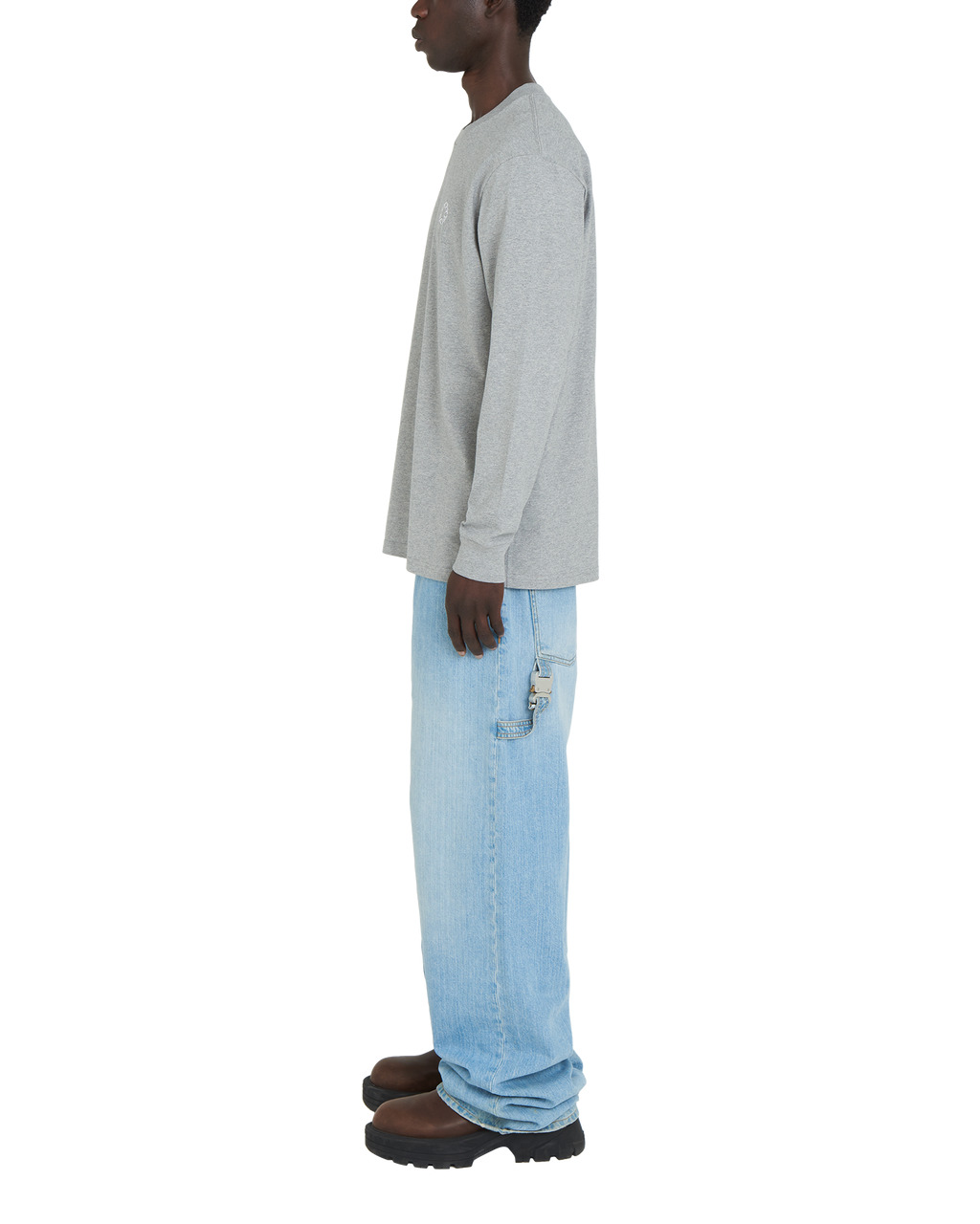 ESSENTIALS REGULAR FIT LONG SLEEVE TEE - 5