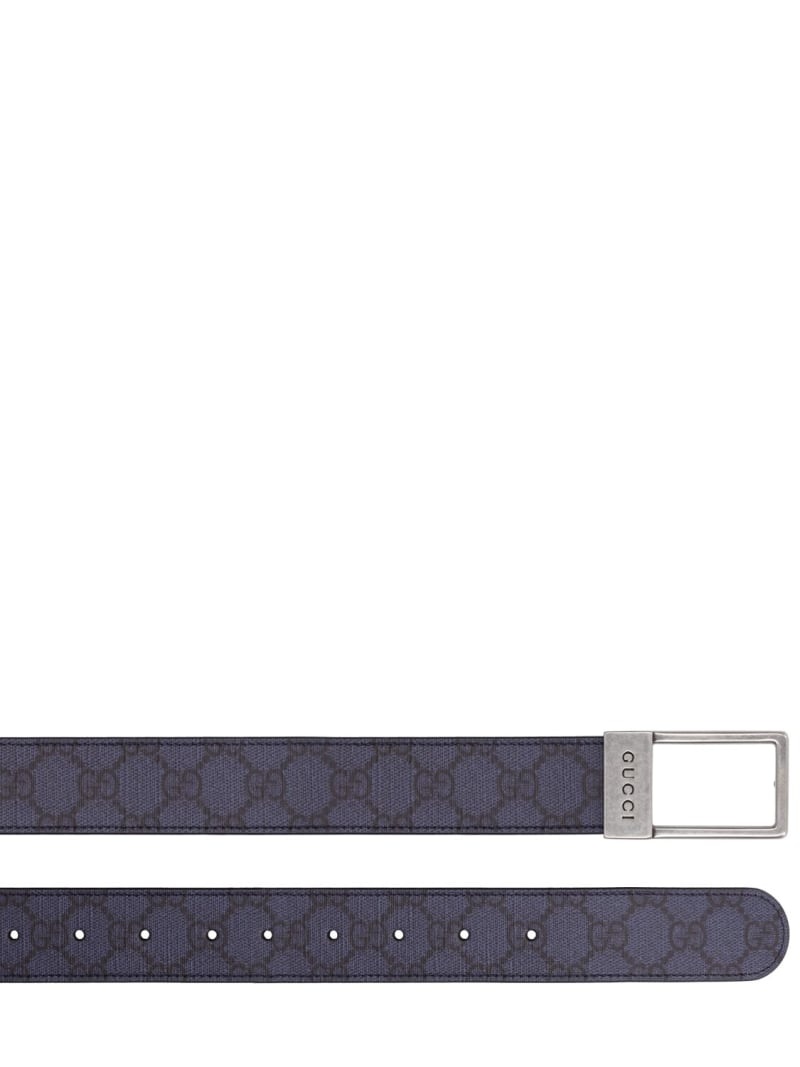 3.5cm New Frame GG leather belt - 3