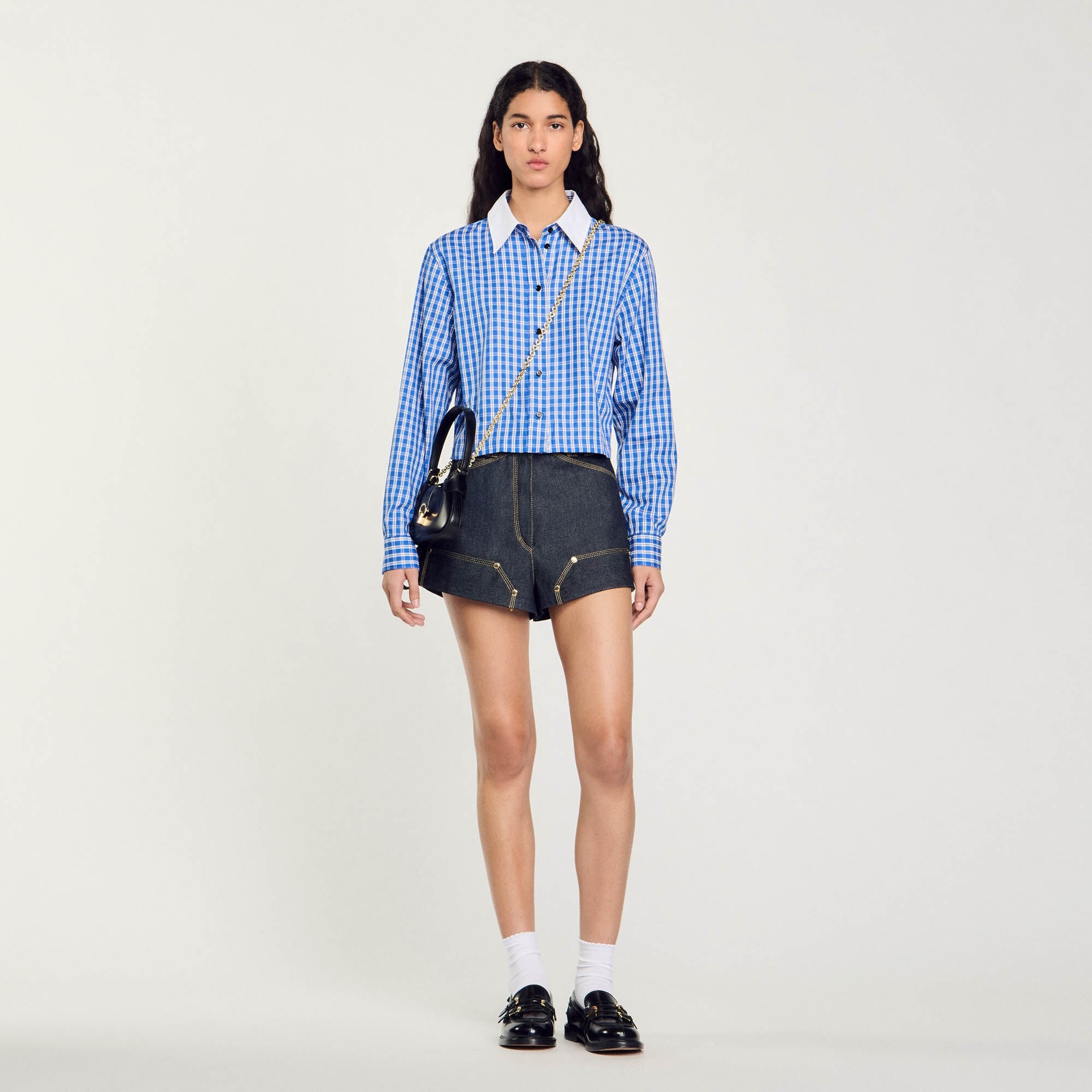 SHORT CHECKED SHIRT - 2