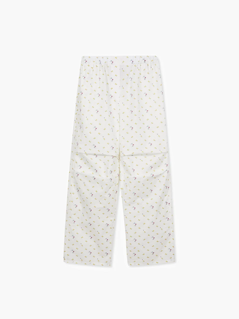 Woodstock Roll-Up Cotton Pants - 1