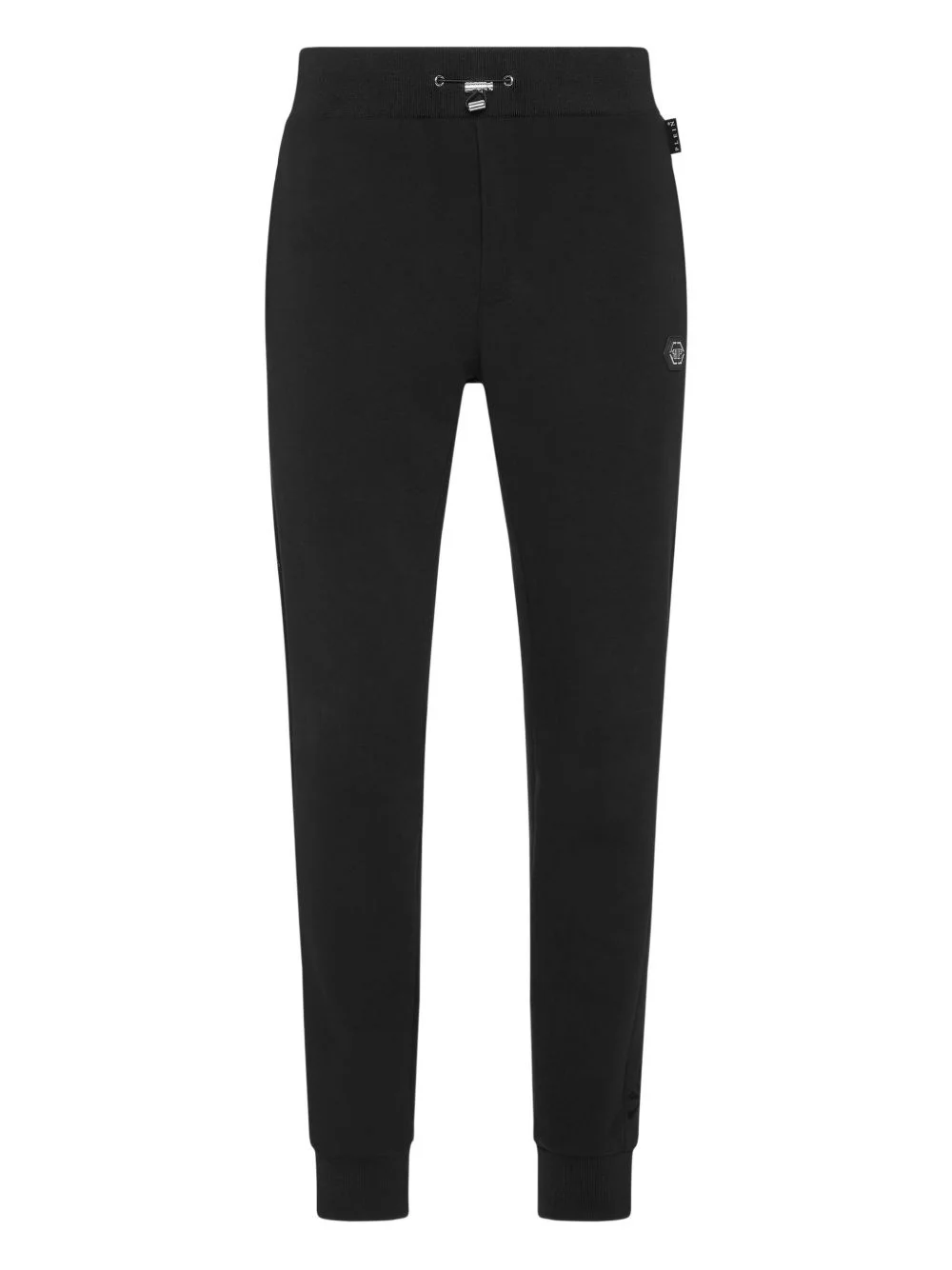skull-studded track pants - 1