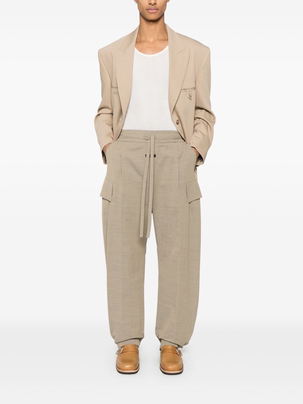 wide cargo trousers - 2