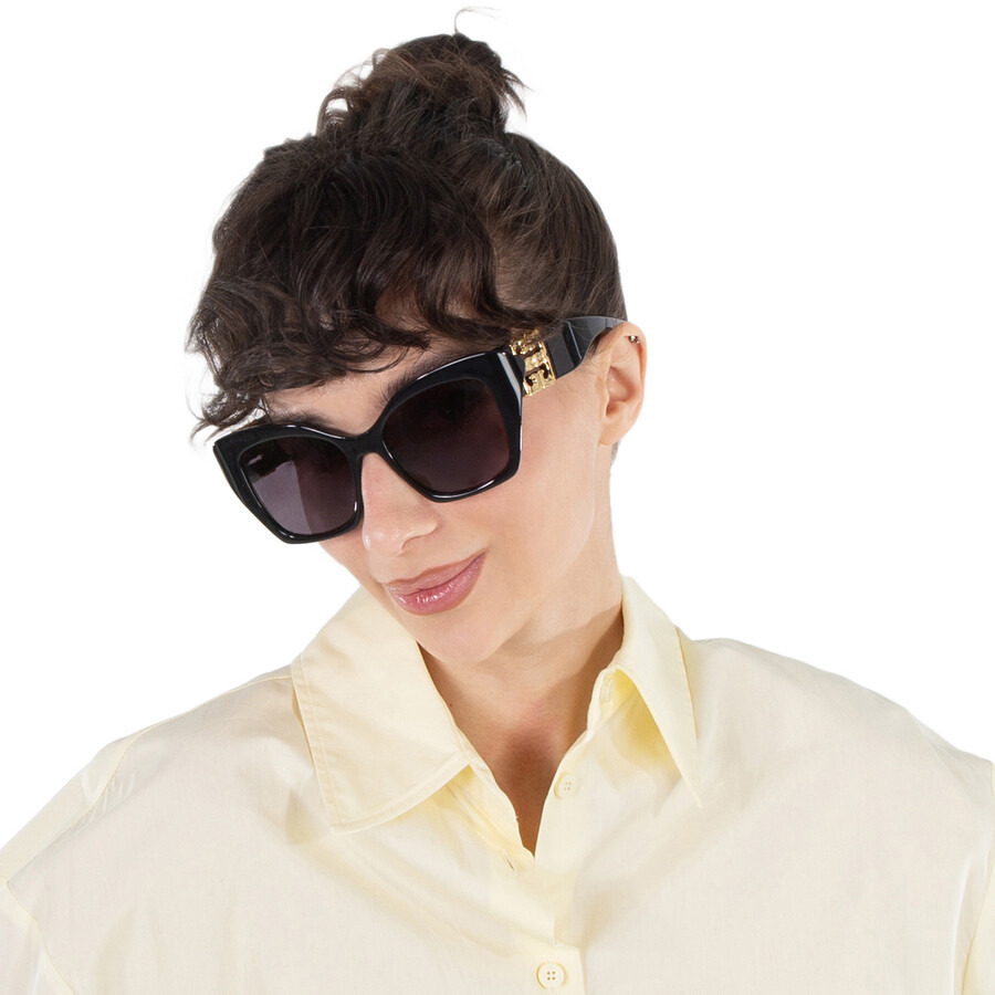 Givenchy Grey Mirror Butterfly Ladies Sunglasses GV40097U 01A 54 - 2