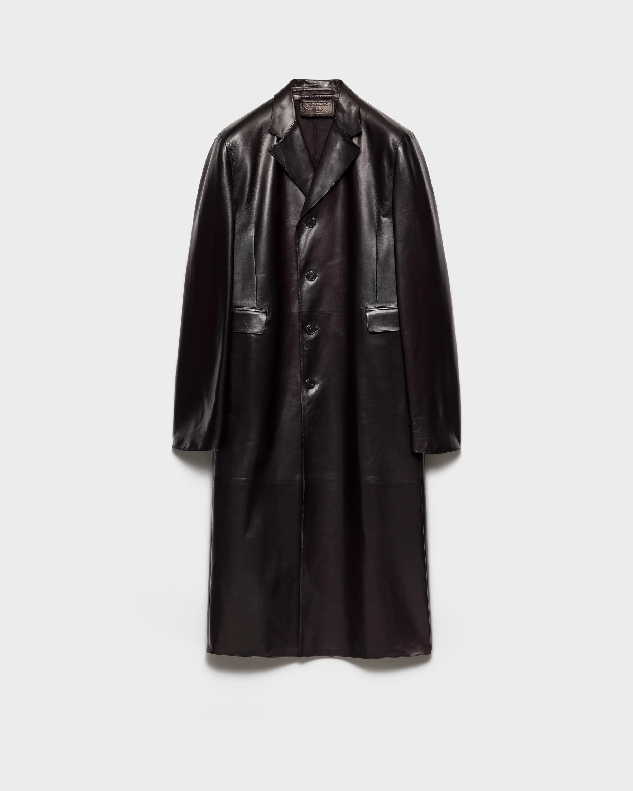 Nappa leather coat - 1