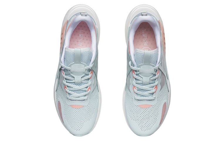 (WMNS) Li-Ning Comet 'Wan Blue Fluorescent Orange' AGLR044-2 - 4