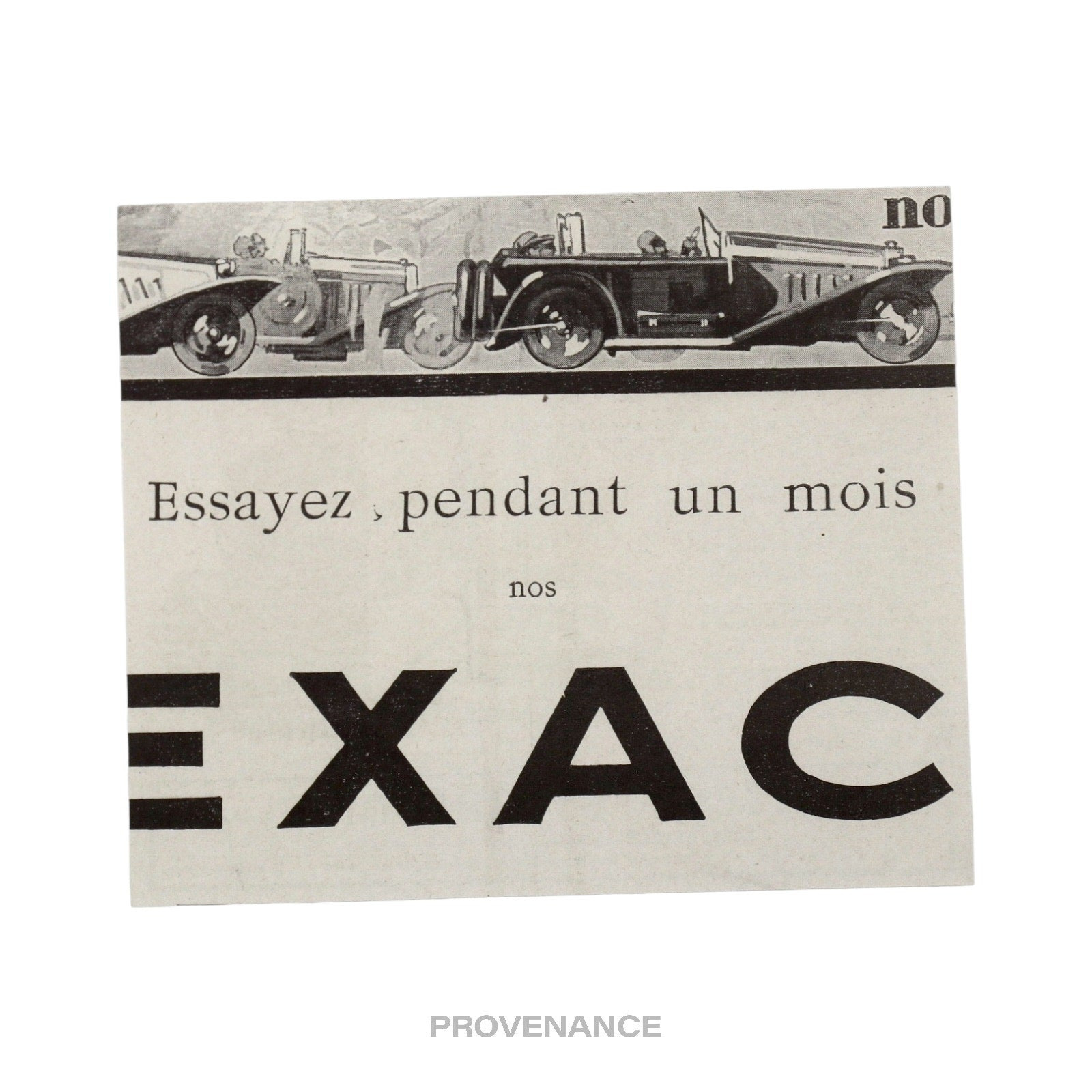 Louis Vuitton Antique Vintage Newsprint Ad - STEAMER-BAG - 4