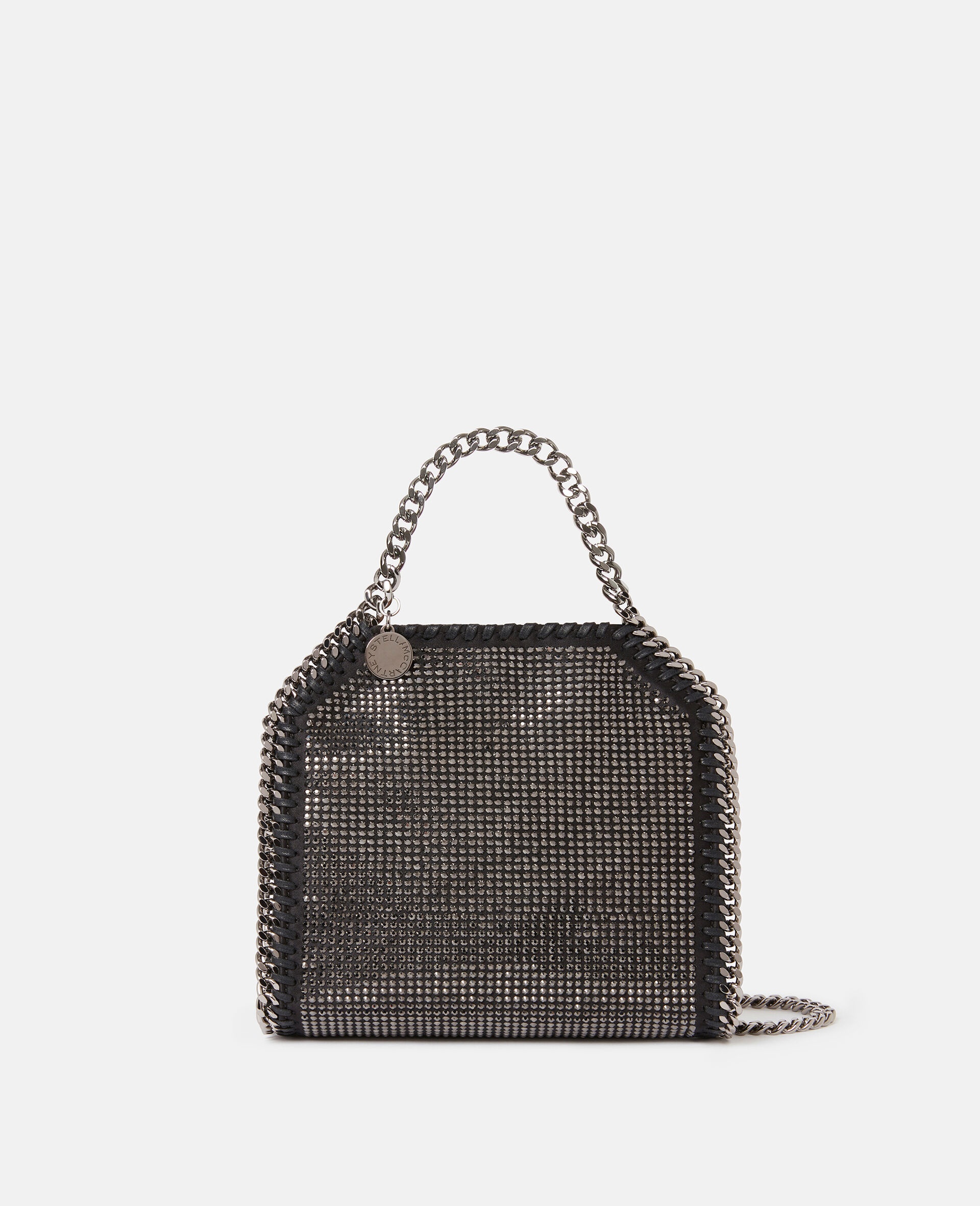 Falabella Crystal Mesh Mini Tote Bag - 1