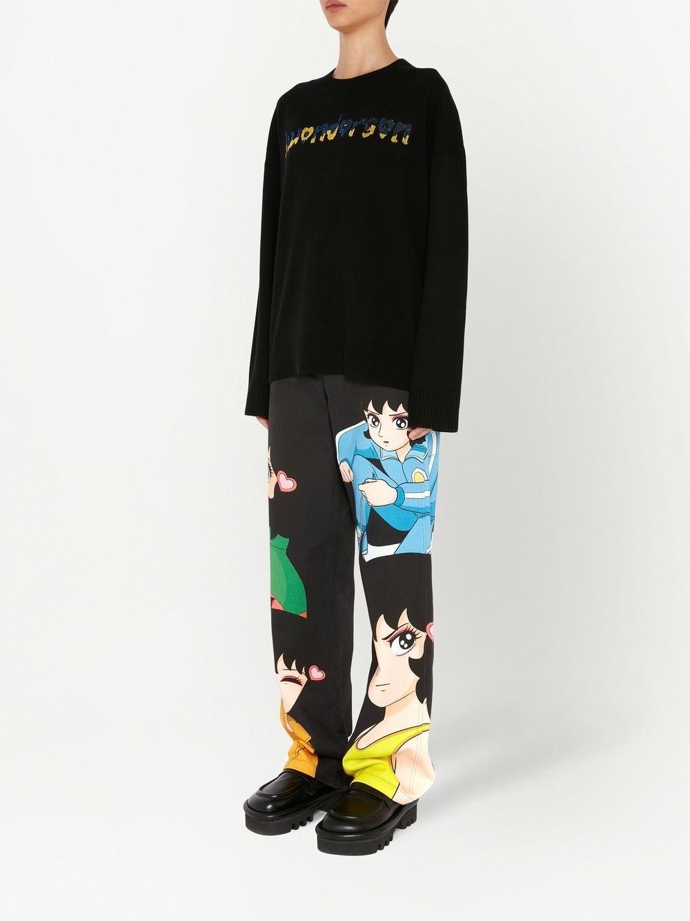 x Run Hany logo-embellished jumper - 3