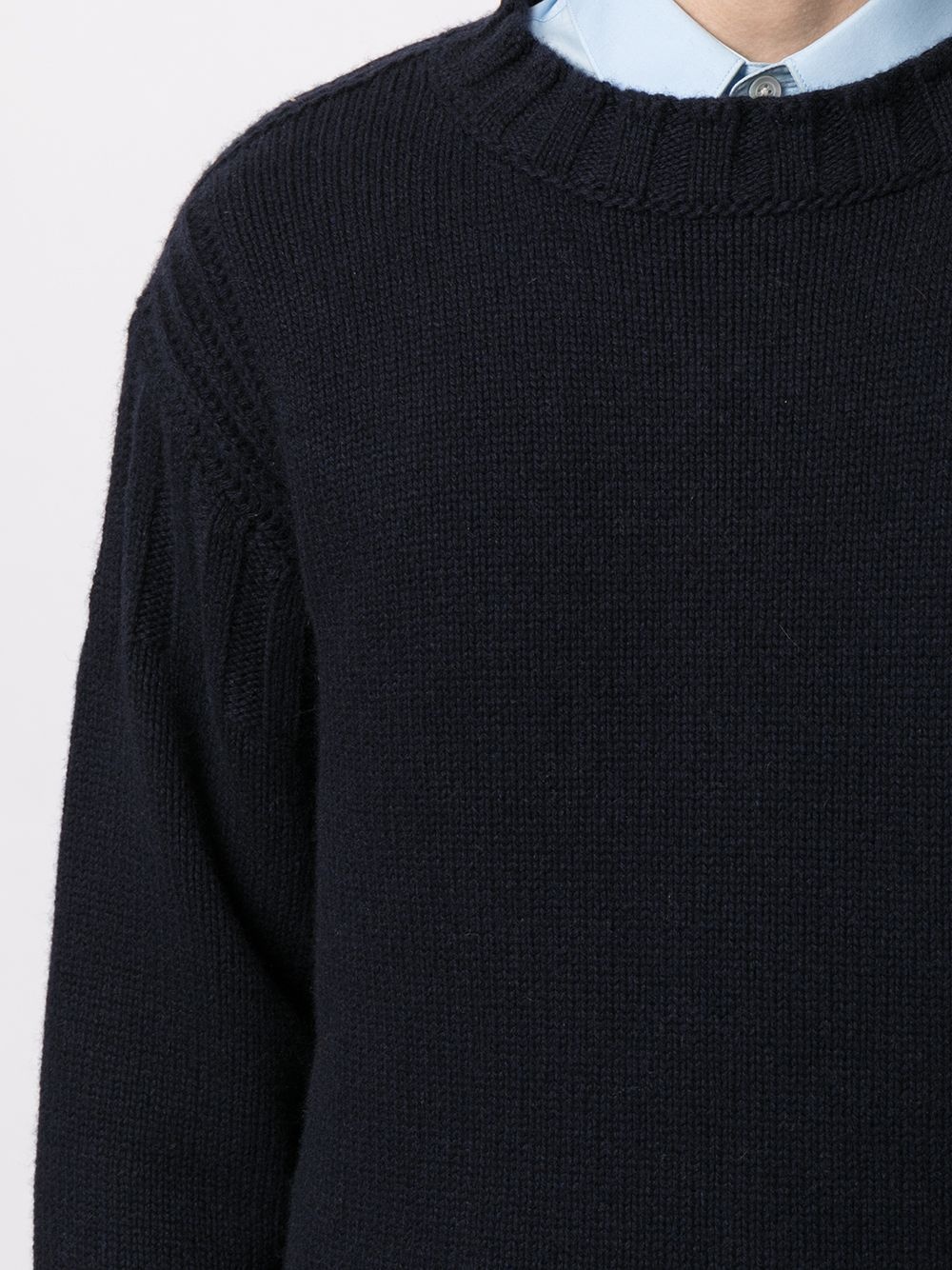 crew-neck cashmere jumper - 5