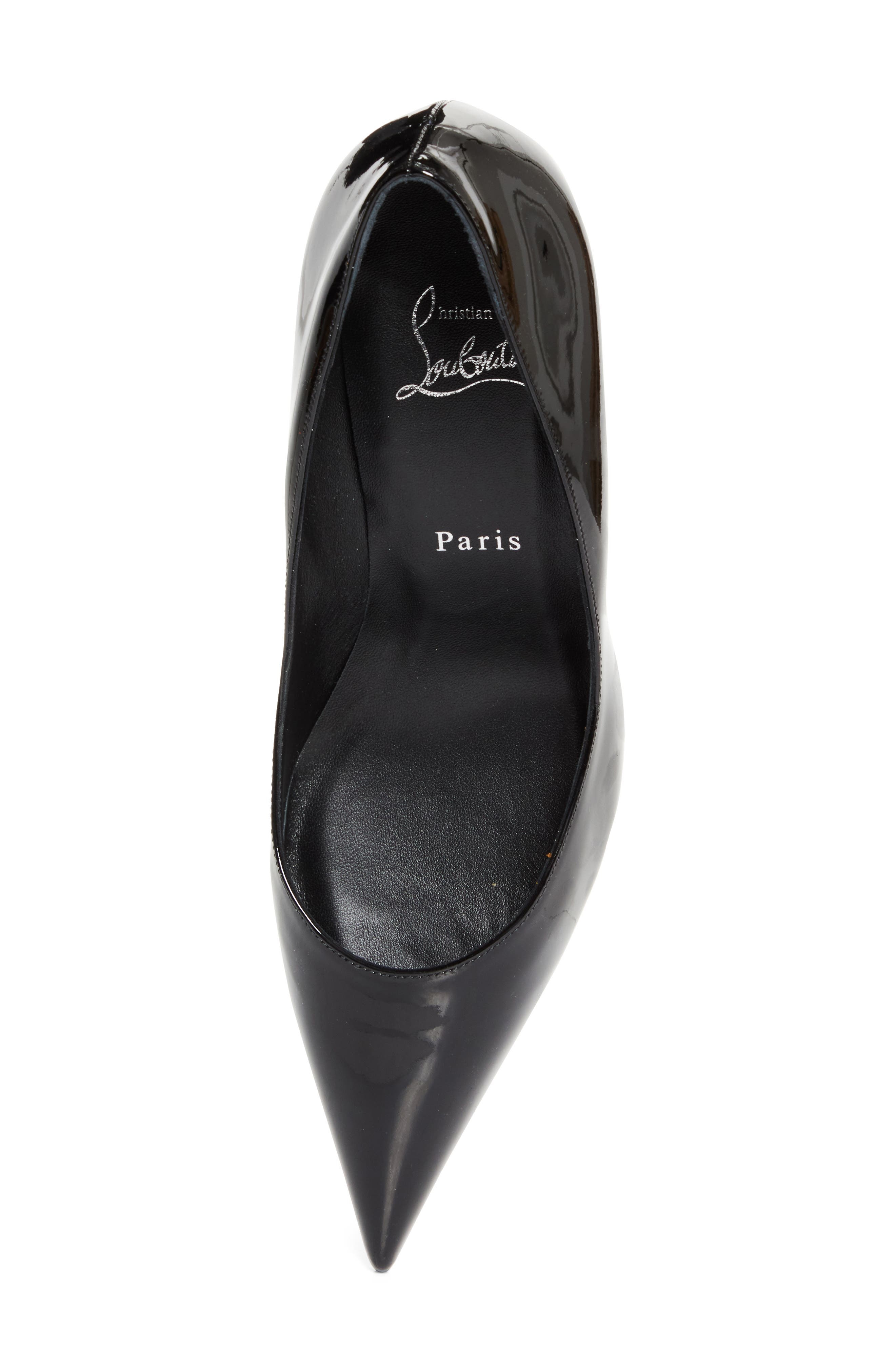 Christian Louboutin Miss Z Pointed Toe Pump in Black at Nordstrom - 5