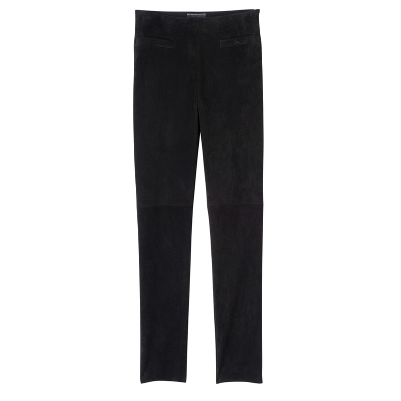 Skinny pants Black - Leather 1