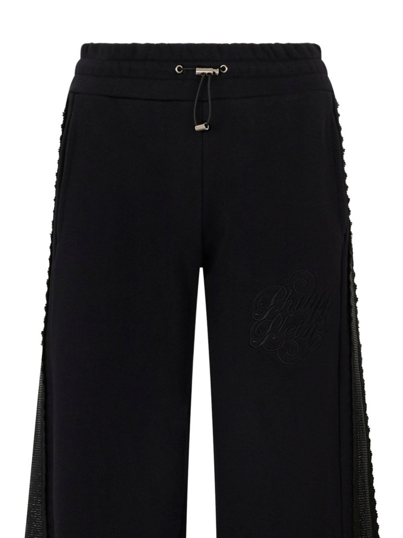 PHILIPP PLEIN strass tracksuit trousers outlook