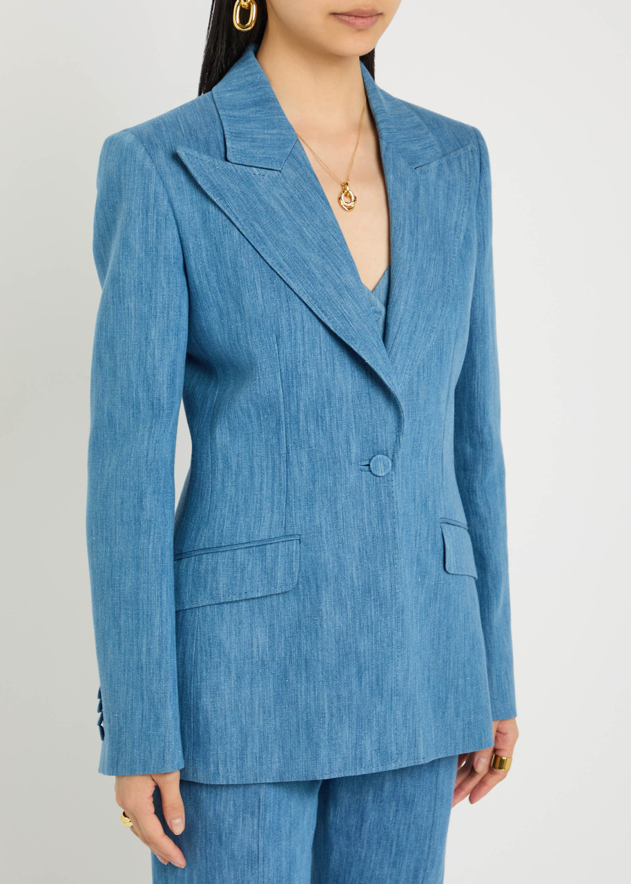 Gabriela Hearst Leiva Cotton-blend Blazer - 2