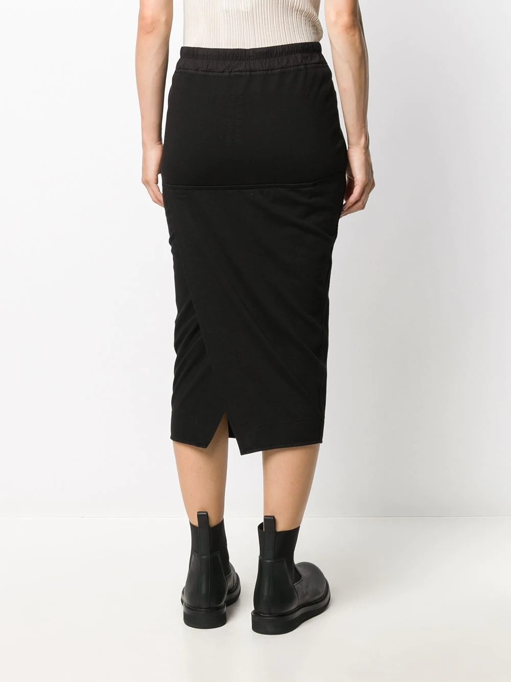 fitted midi skirt  - 4