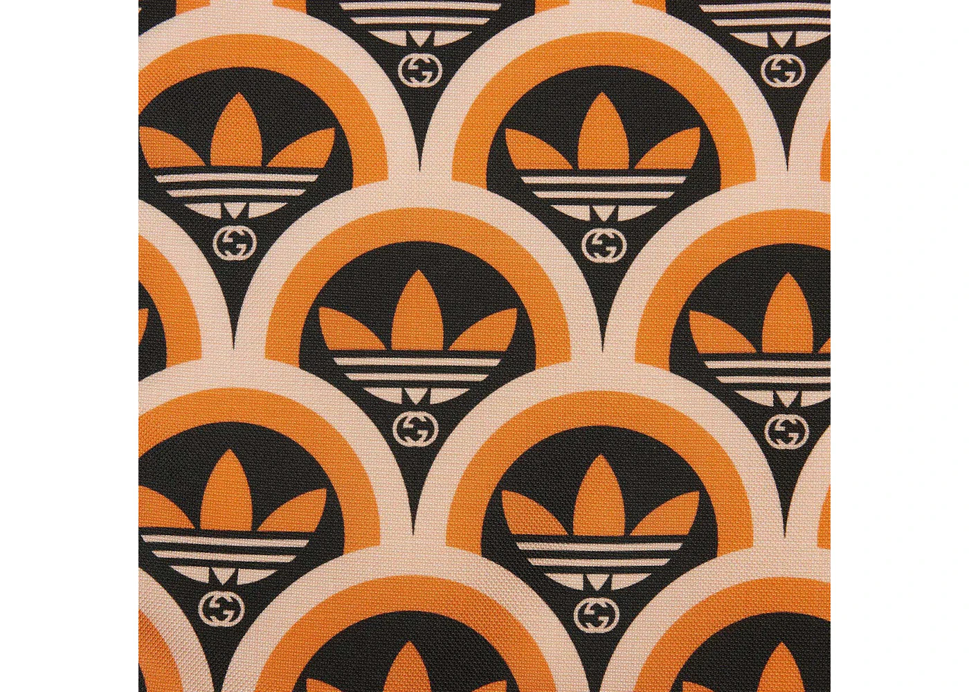 Gucci x adidas Trefoil Print Jacket Orange/Black - 2