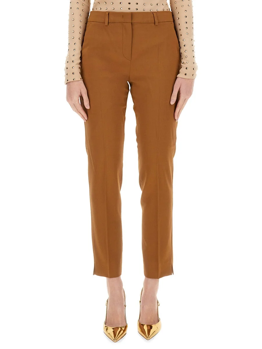 Max Mara Chic Women's Trousers with Zipper Closure - 1