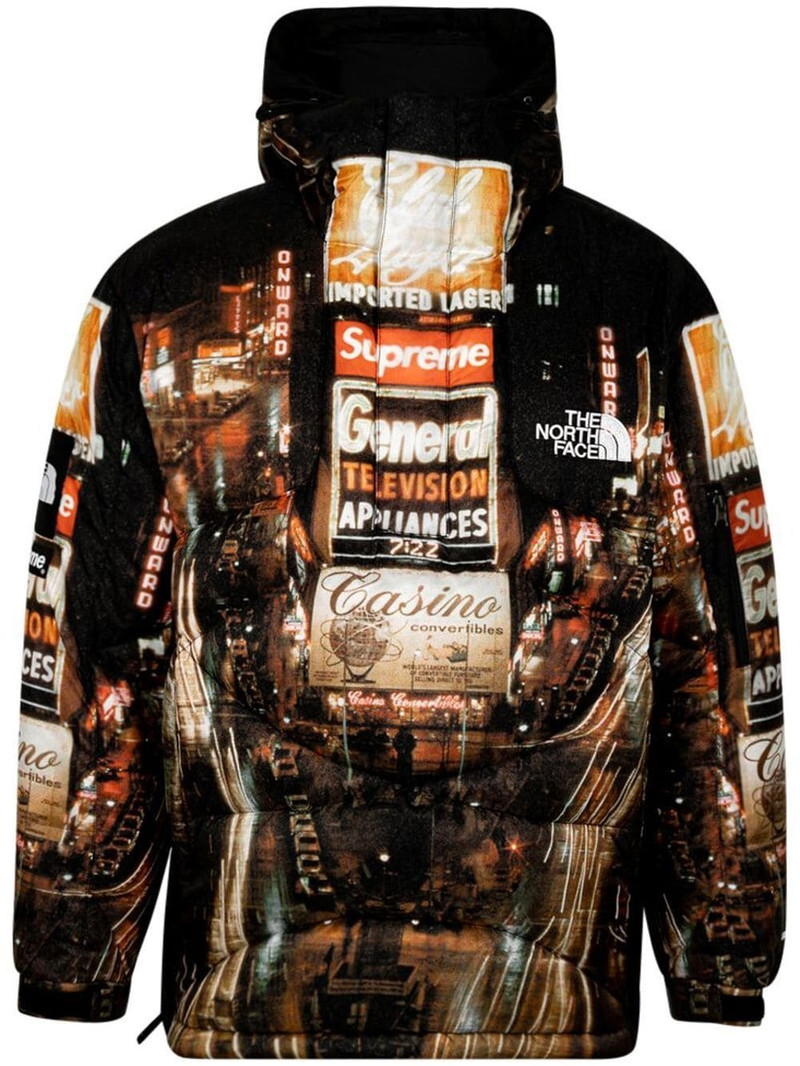 x The North Face 800-fill half zip hoodie 1