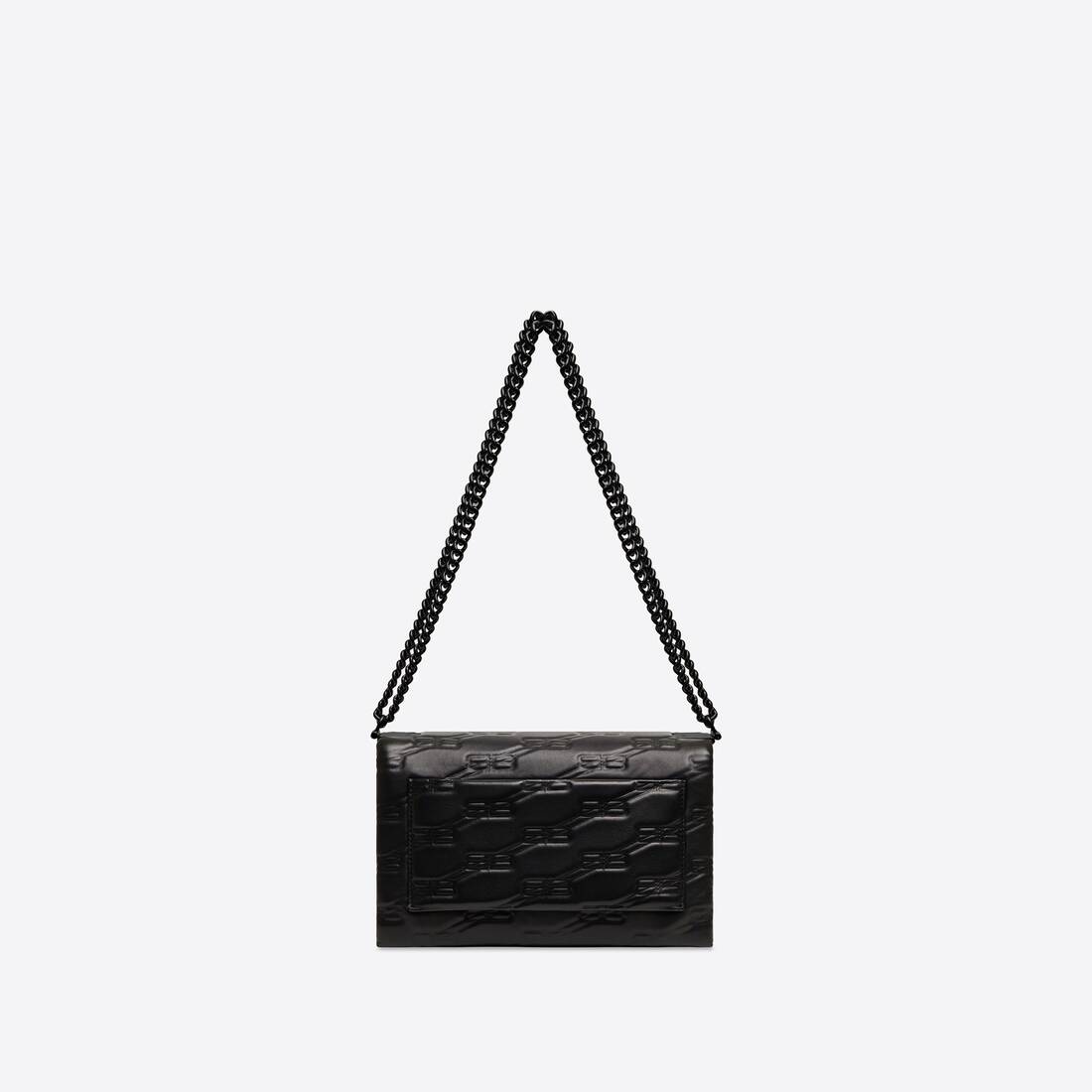 Women's Triplet Medium Bag Bb Monogram in Black - 2