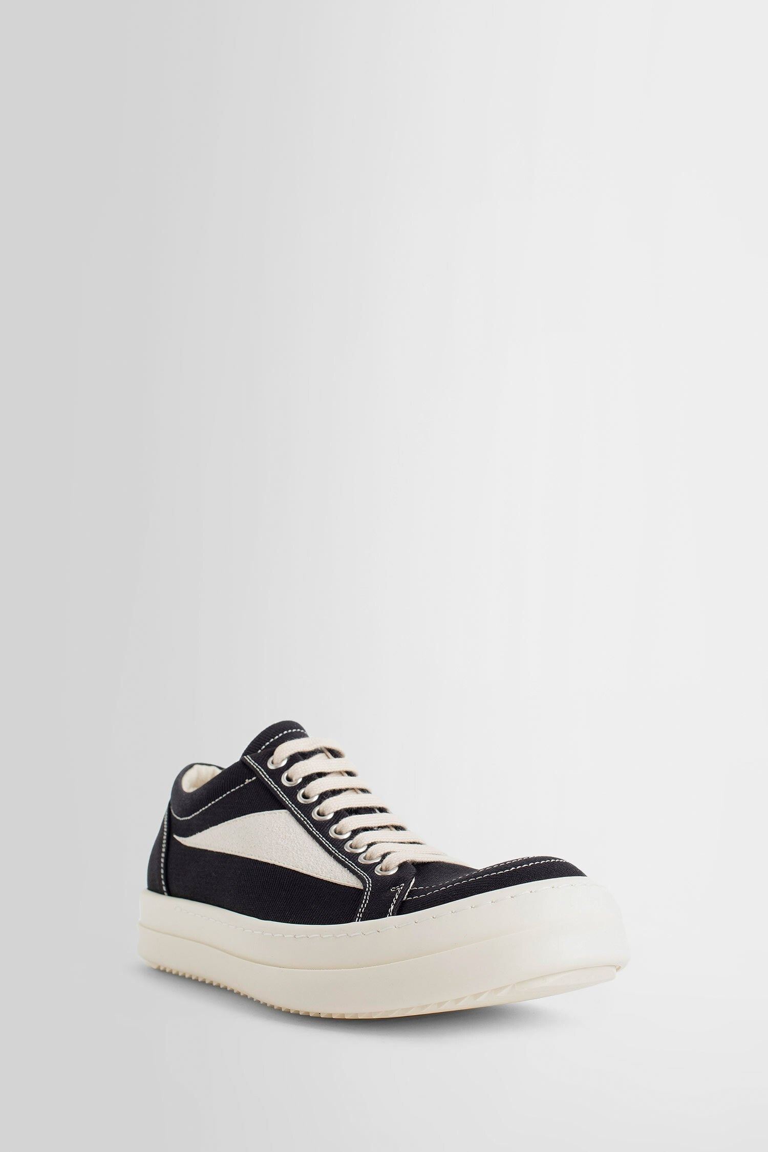 RICK OWENS WOMAN BLACK SNEAKERS - 2