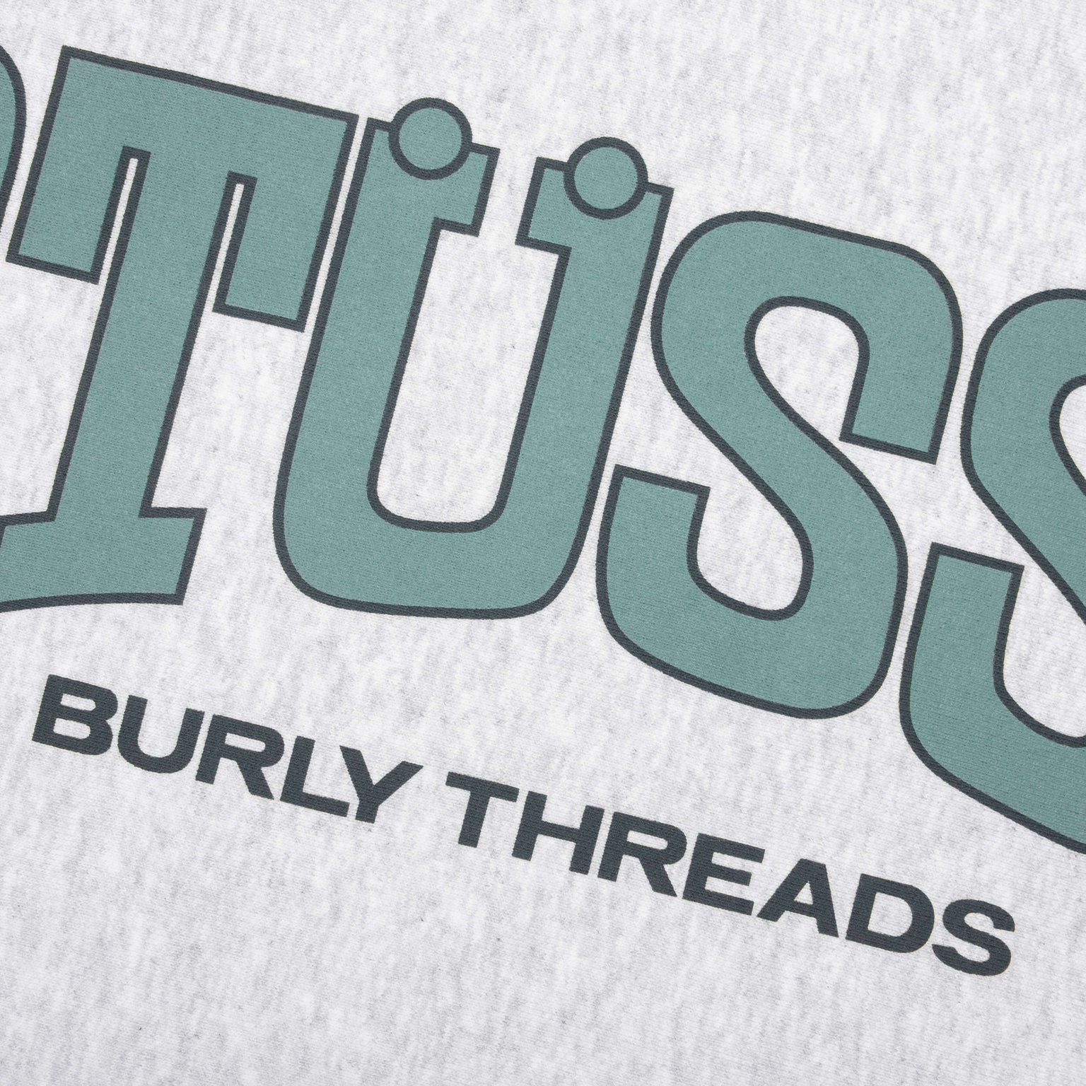 BURLY THREADS CREW - ASH HEATHER - 4