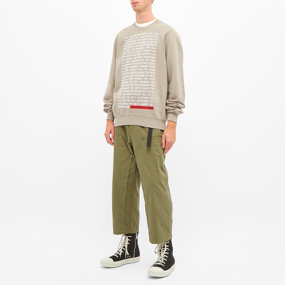 Rick Owens DRKSHDW Season Print Crew Sweat - 7