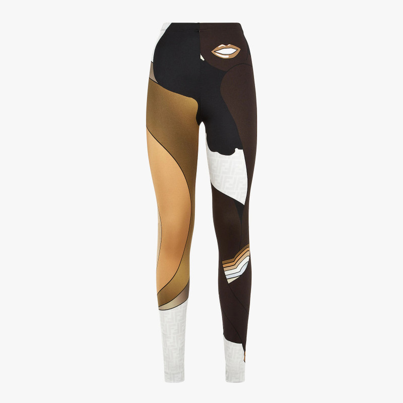 Multicolor Lycra® leggings 1