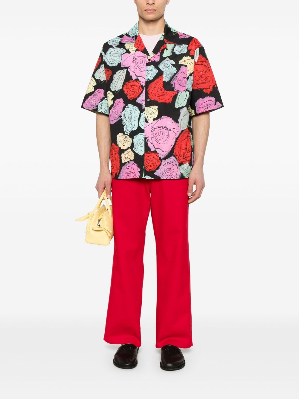 floral-print shirt - 2