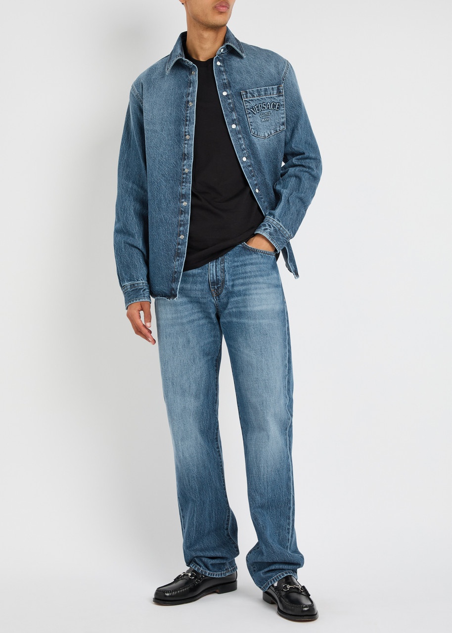 Versace Slim-leg Denim Jeans - 4