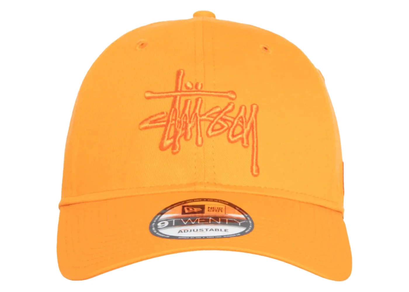 Stussy New Era 9Twenty Basic Strapback Dim Orange - 1
