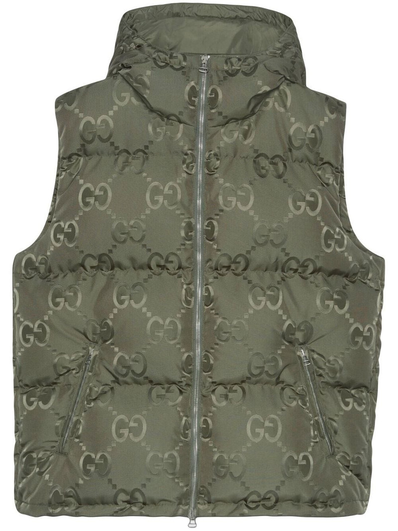Jumbo GG 캔버스 다운 조끼 1