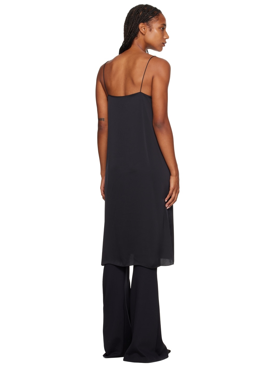 Black Slit Camisole - 3