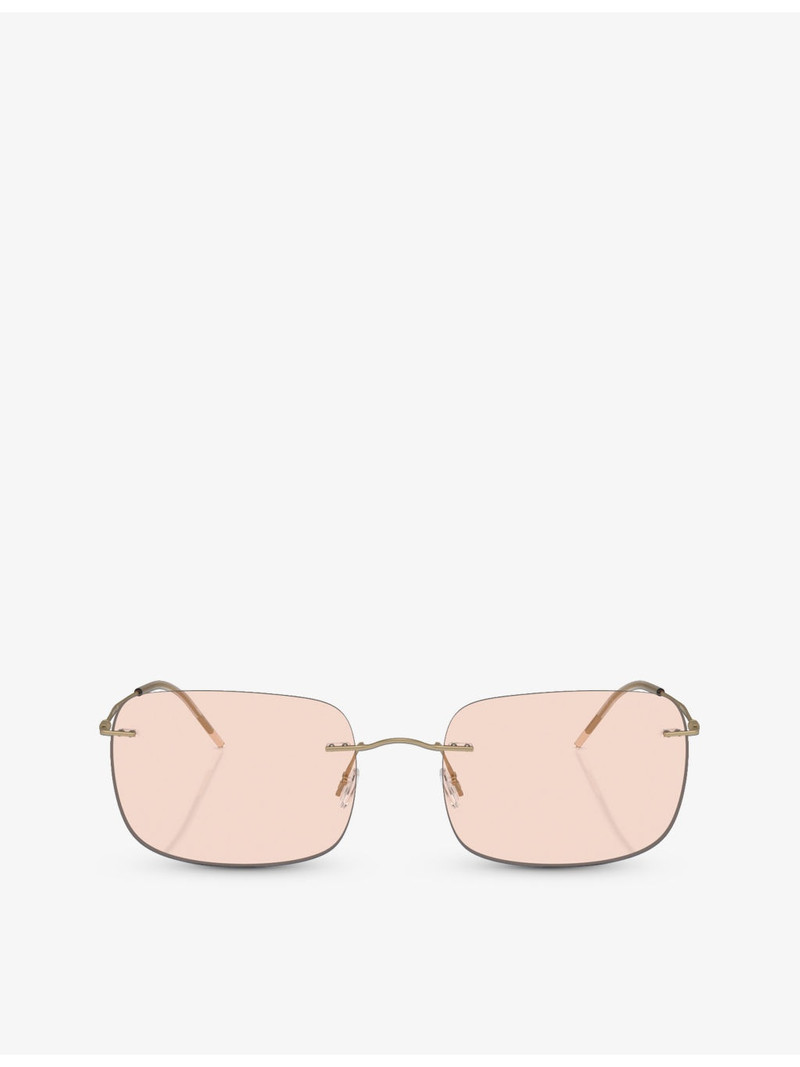 AR1512M pillow-frame metal sunglasses 1