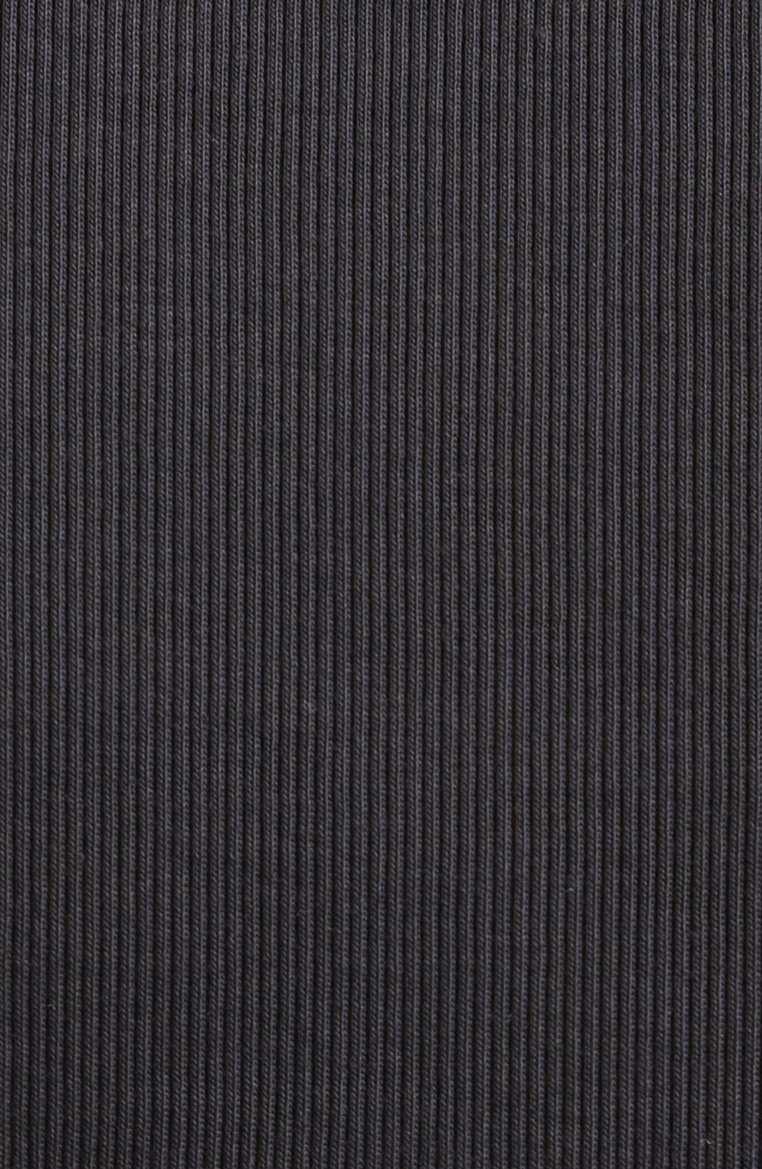 Veronica Beard Abbott Rib Henley Tank in Black at Nordstrom - 6
