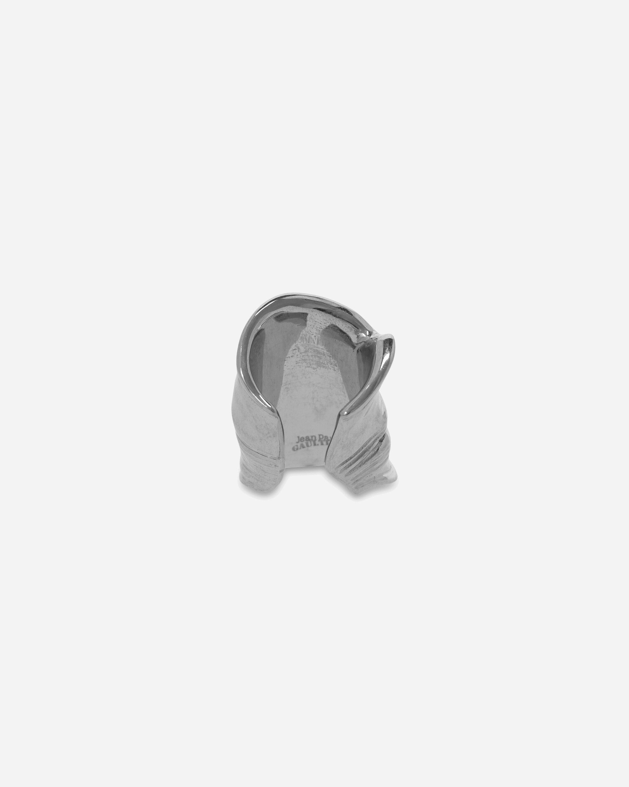 Crushed Can Ring Silver - 4