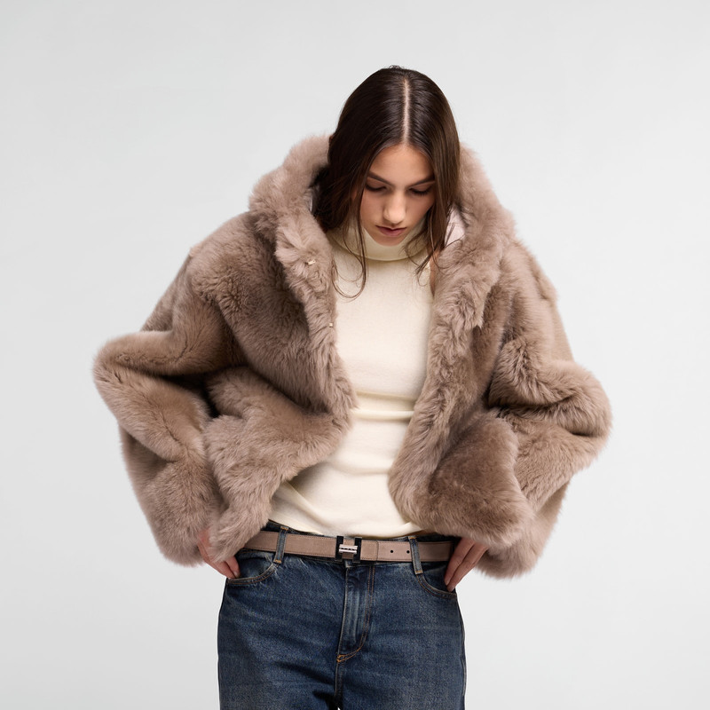 Jacket in shearling fur 7